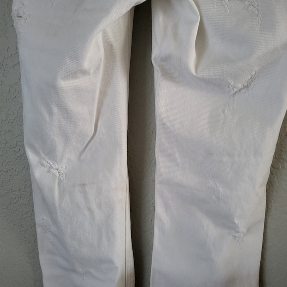 Dolce & Gabbana White Distressed Skinny Jeans Cute Fit - Sz 40